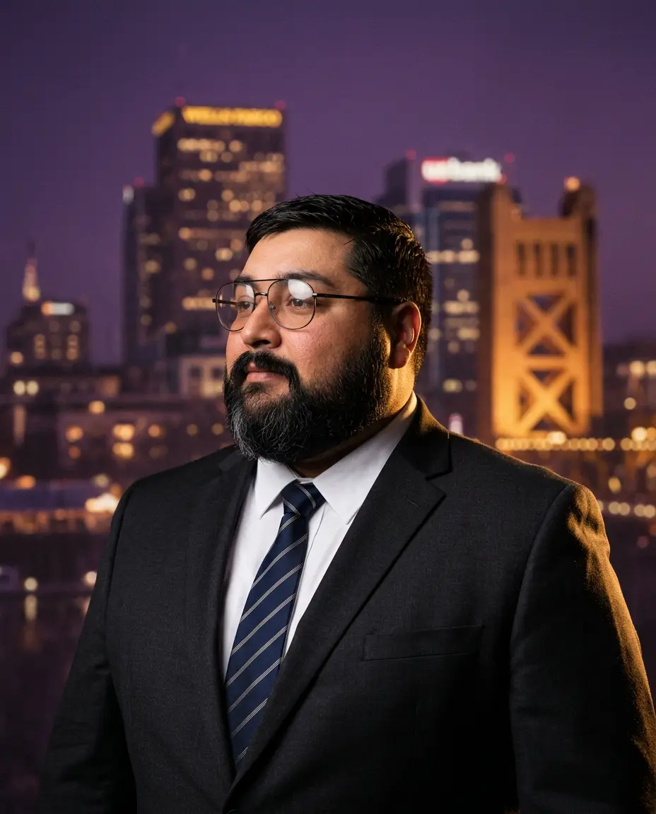 Brandon Muse, Operations Director and Executive Consultant at Summit Force Security Group, in a dark suit