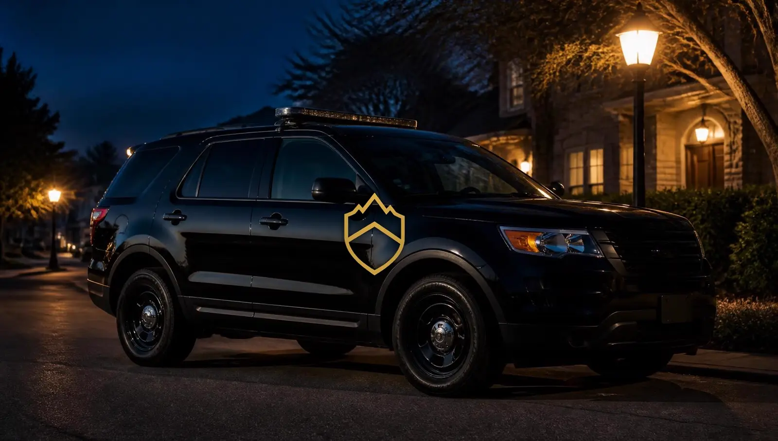 Summit Force patrol SUV with the company seal on the door — Fire Watch Requirements in Auburn, CA Summit Force patrol SUV with the company seal on the door — Fire Watch Requirements in Auburn, CA