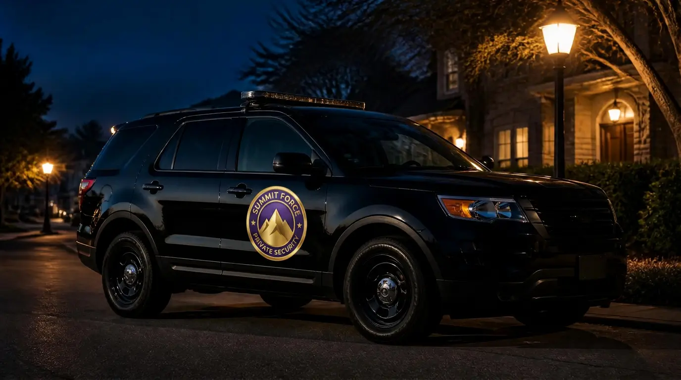 Mobile Vehicle Patrol in Sacramento by Summit Force Security Group officers
