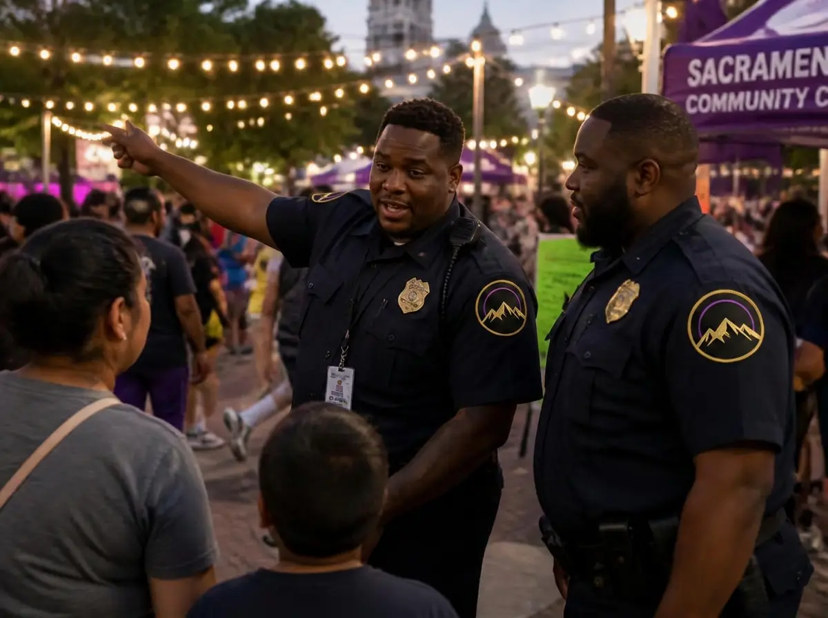 Event Security Staffing in Sacramento by Summit Force Security Group officers